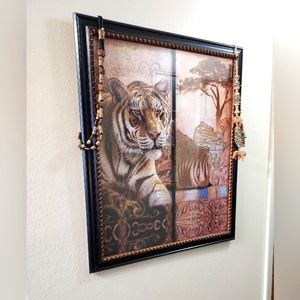 Framed Jungle Print Picture